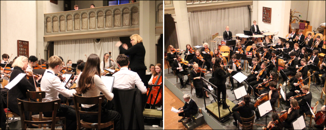 Die Orchester begeistern in der Lutherkirche!