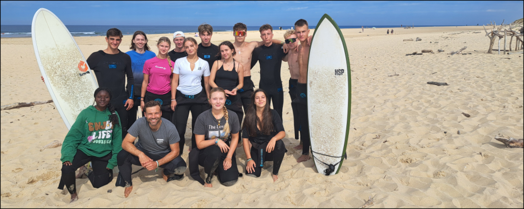 10 Tage Surfcamp mit dem Sport-LK in Moliets (Frankreich) am Atlantik