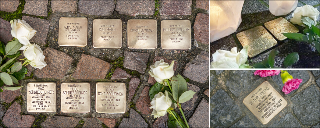 Stolperstein-Mahnwache am 09.11.2024