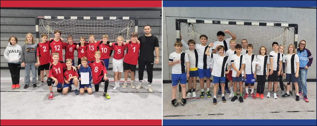 24 Jungs, 6 Stunden Handball, zwei tolle Platzierungen und eine Qualifikation für die nächste Runde