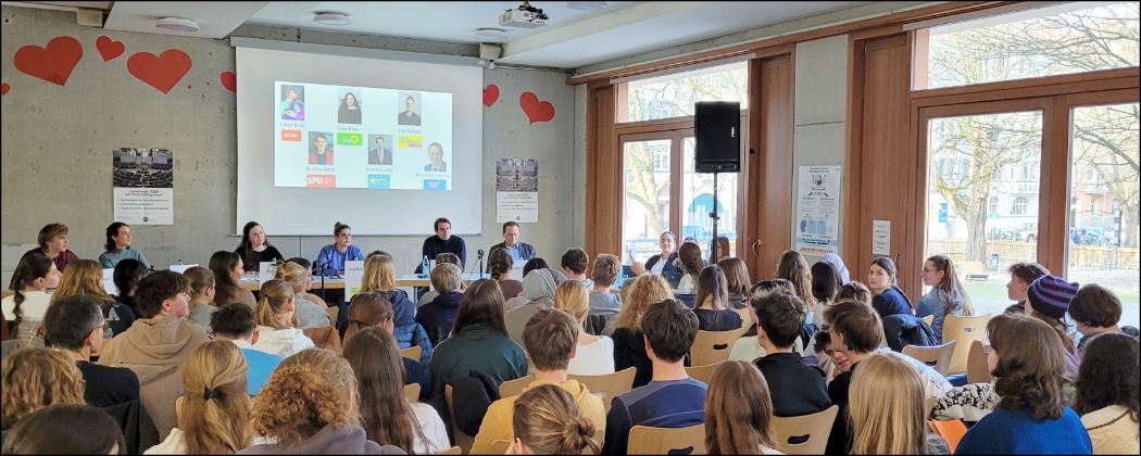 Bericht über die Podiumsdiskussion zur Bundestagswahl 2025