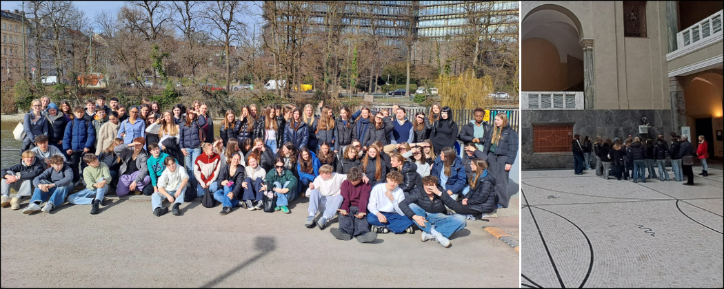 Klasse 9 auf Exkursion in München und Dachau