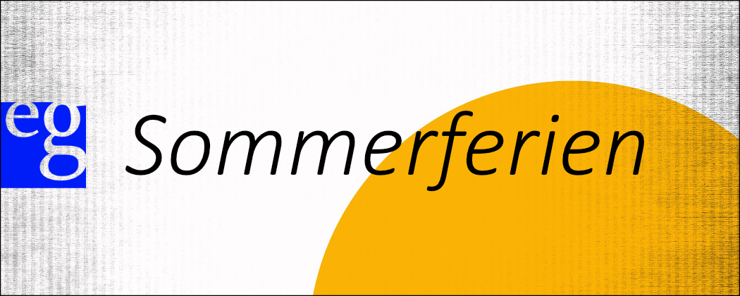 Schöne Ferien!