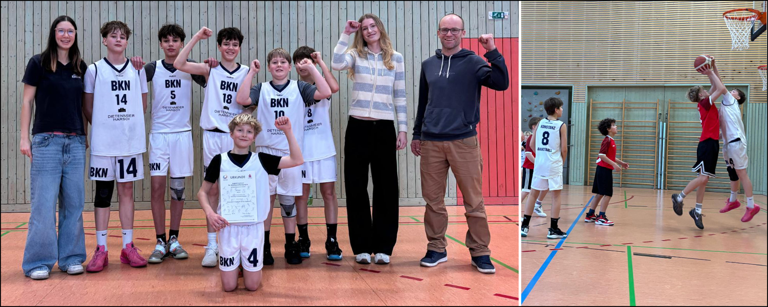 Basketball Team U14 erreicht souverän das RB Finale!