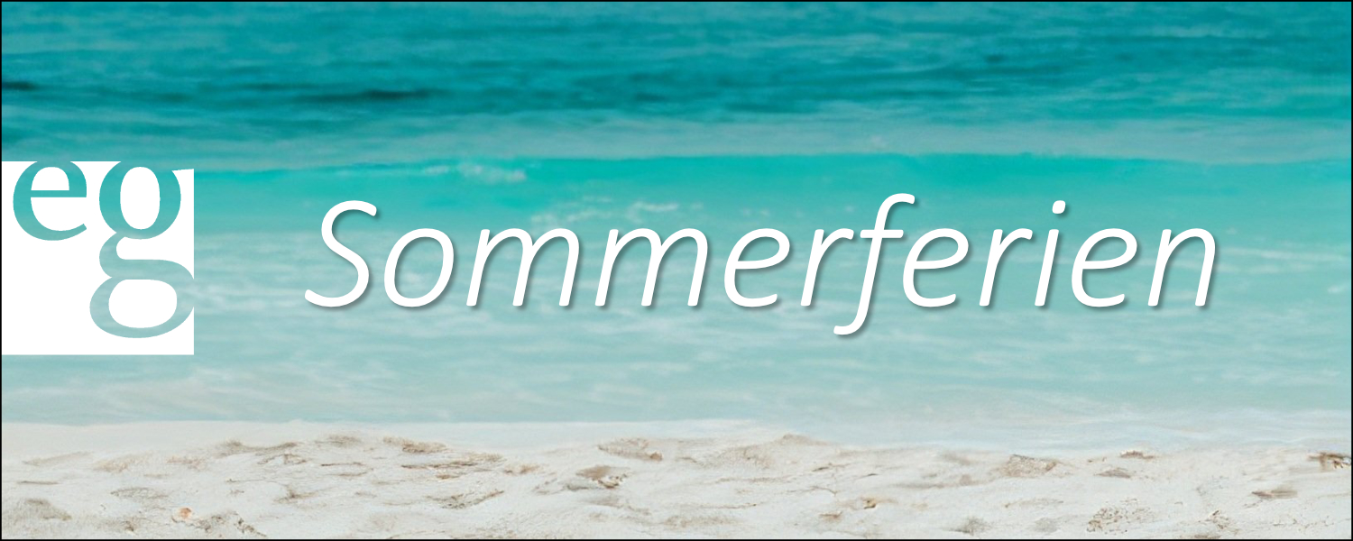 Schöne Ferien!
